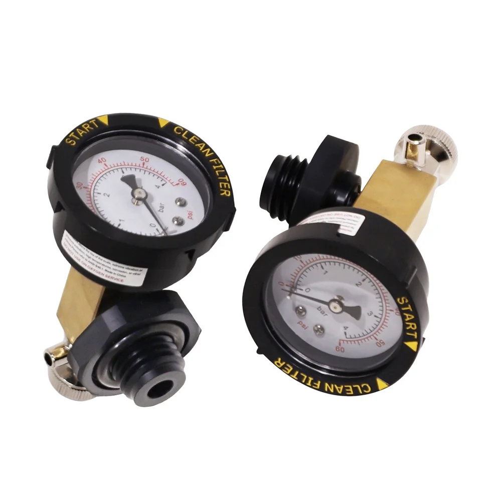 Height 116mm Pressure Gauge Assembly Accurate Pressure Readings Tool Pressure Gauge Precision Measurement Tool