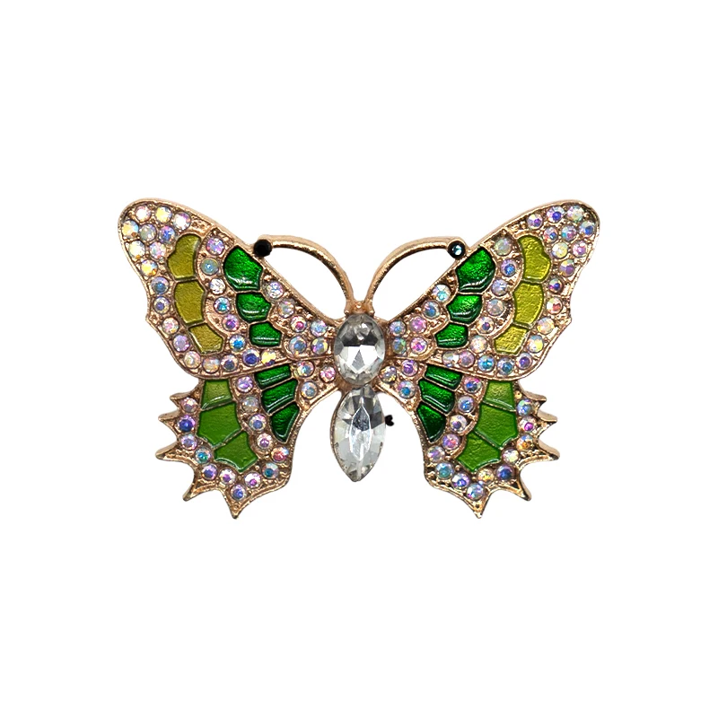 1 Stück Designer Schmetterling Metall Schuh Charms Bienen Dinosaurier Füchse Luxus Dekorationen für Schuh Zubehör Krabben Pins für Frauen Mädchen – Detail 15