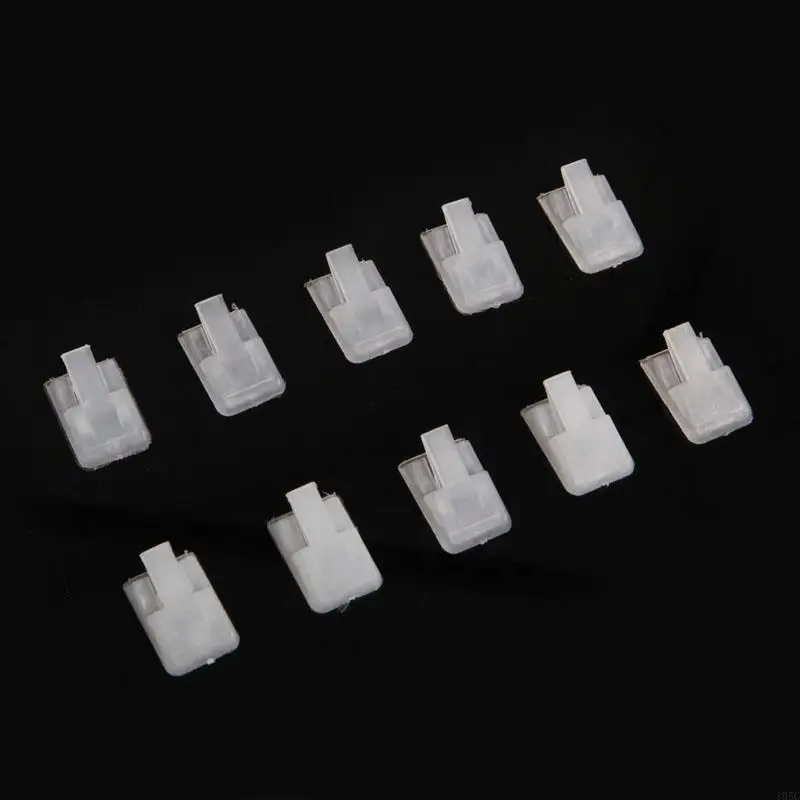 195C 10Pcs Ring Show Plastic Frosted Jewelry Displays Holder Decoration Stand New