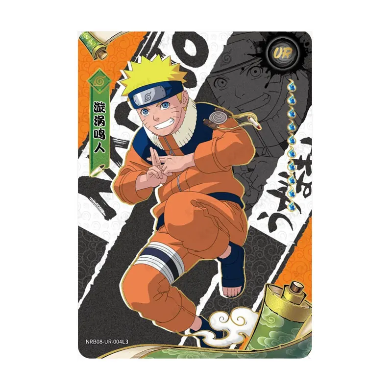 

KAYOU NARUTO Series 8 Bing Zhi Zhang Inherit UR(001-015)/SR(001-020) Genuine Single Sheet Full Set Anime Kids Collection Card