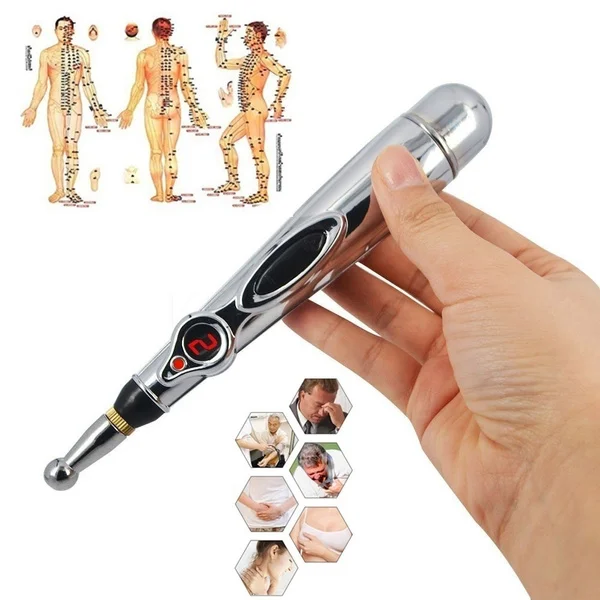 

Electronic Acupuncture Pen Electric Meridians Therapy Heal Meridian Energy Massage Pen Relief Pain Tools