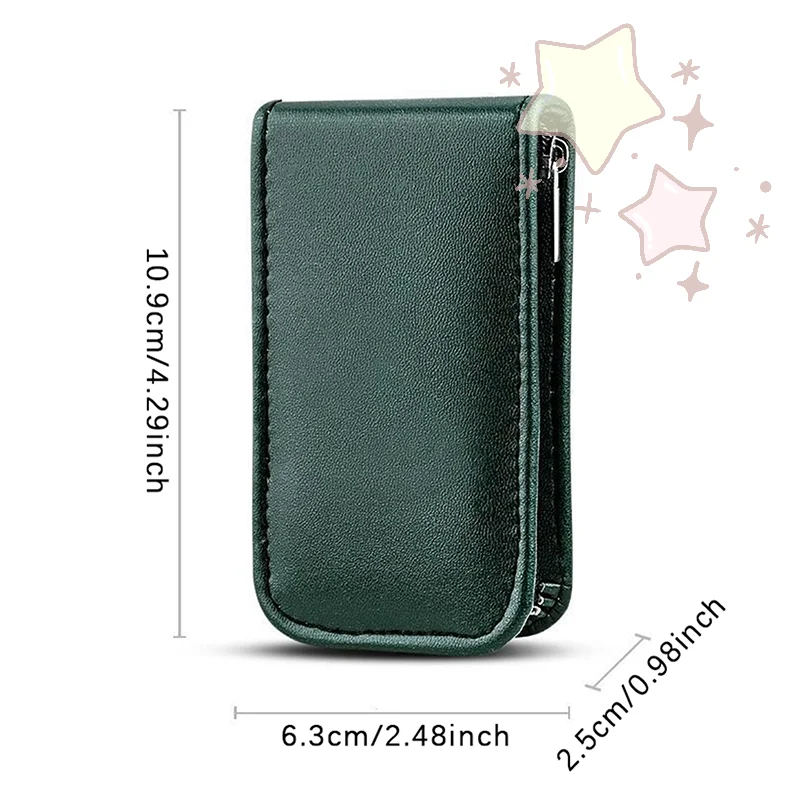 6 個ポータブル高級マニキュアセットペディキュアキット黒爪切り眉毛はさみ