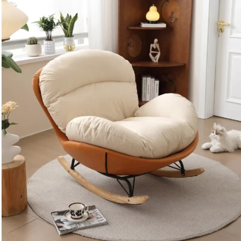 

Luxury Lounge Recliner Chair Lounge Modern Comfy Design Rocking Chair Comfy Comfortable Silla Mesedora Living Room Furniture