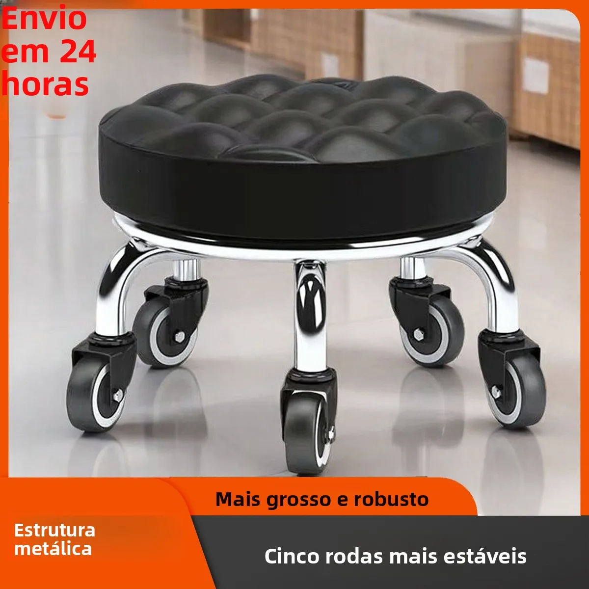 modern-minimalist-metal-short-stool-with-wheels-for-babies-learning-to-walk-universal-wheels-quiet-design-home-furniture