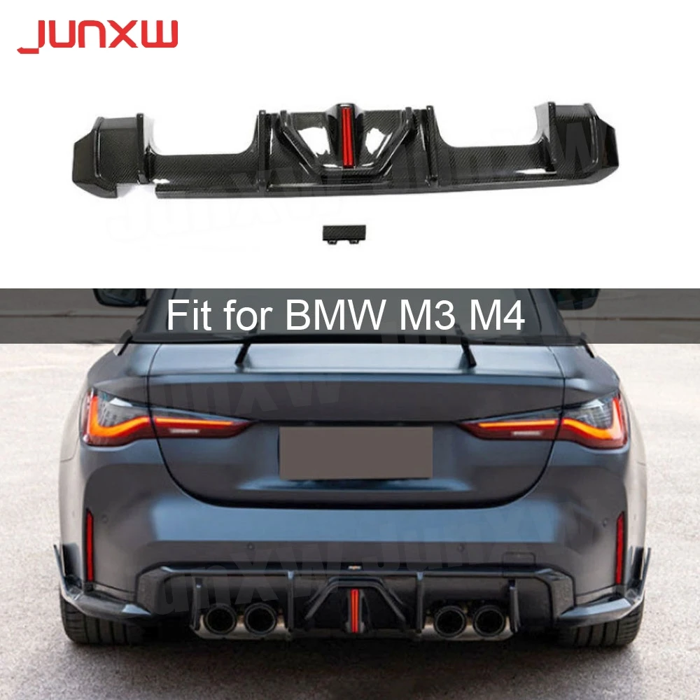 

Carbon Fiber FRP Rear Bumper Extension for BMW G80 M3 G82 G83 M4 2020-2024 Body Kits Cars Accessories Rear Lip Diffuser Guard