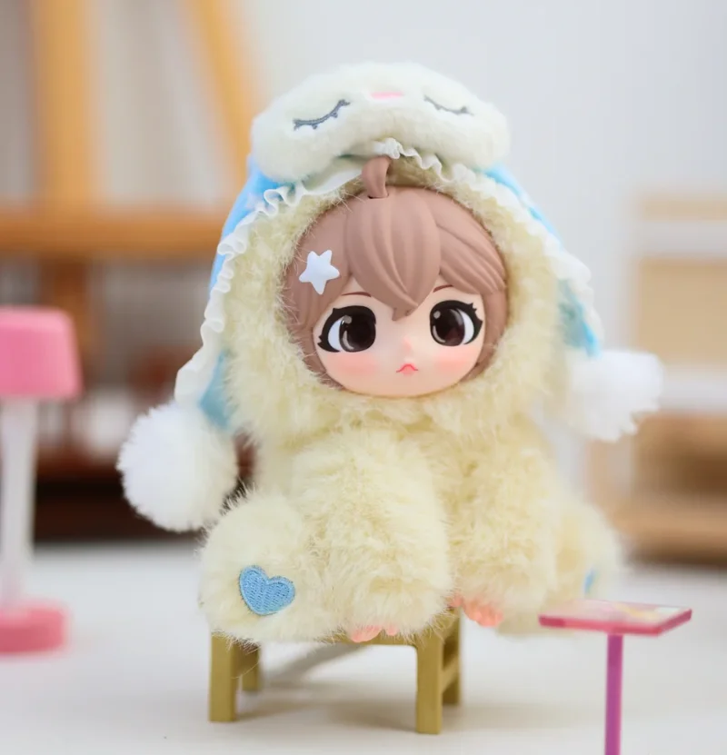 Genuine Vivistar Display Ornament Daily Life Series Kawaii Blind Box  Vinyl Plush Collectible Toy Gift For Children Birthday