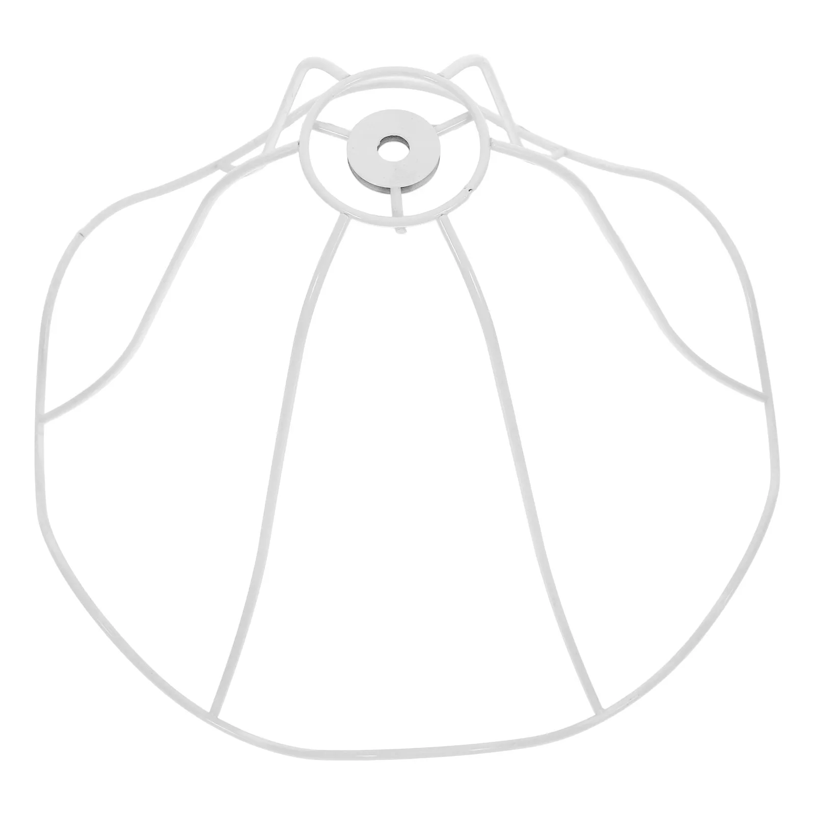 

Crystal Lamp Frame Metal DIY Lampshade Frame for Table Light Decorative Holder Easy Install Home Bedroom Office Use