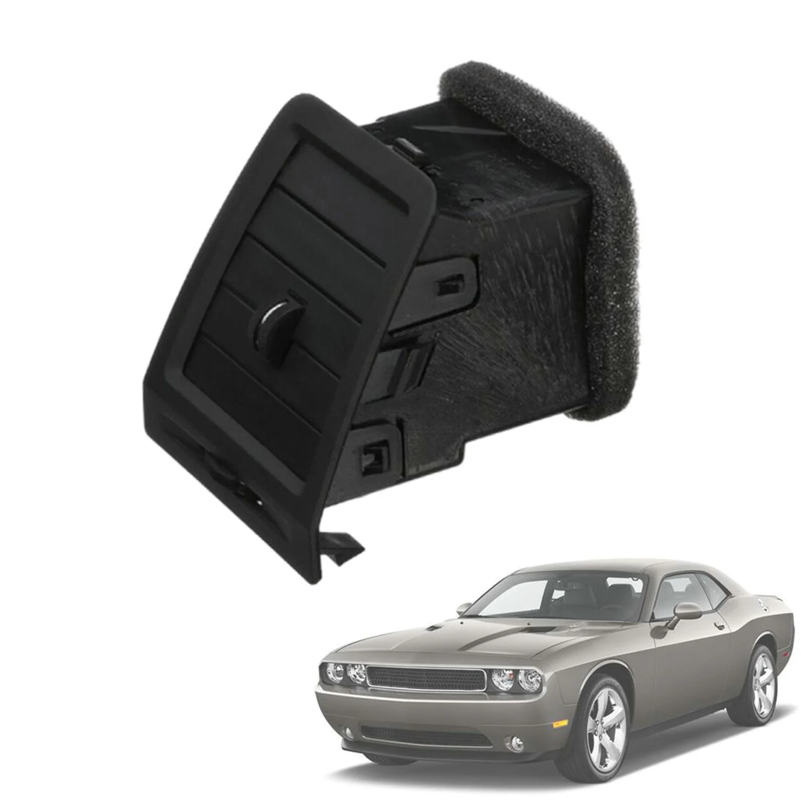 2Pcs LH+RH Dashboard Air A/C Vent 1QL40XDVAA 1QL41XDVAA For Dodge Challenger 2008-2014 Automotive Interior Accessories