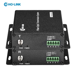 Fiber Optic Audio Transmitter and Receiver media converter
