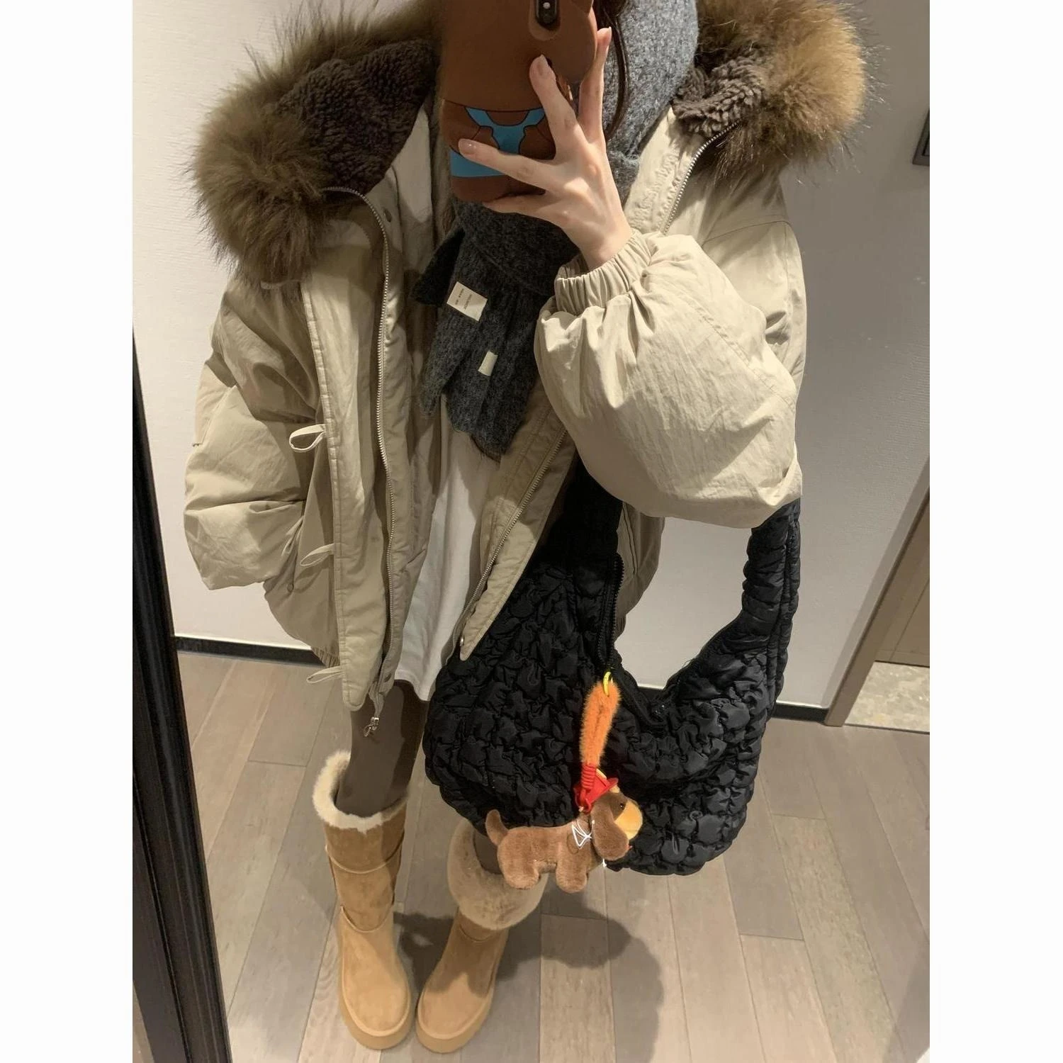 فو الفراء القوطية Harajuku ثقافة فرعية الشرير ايمو بلوزات وسترة معاطف الأمريكية خمر مع مقنعين المرأة Y2K سترات