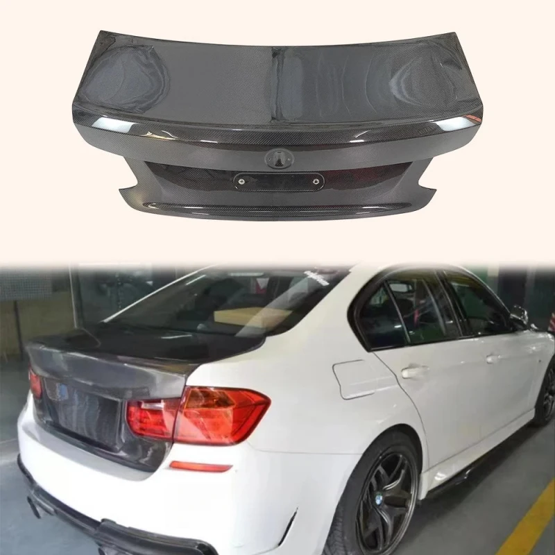 For  M2 F87 2016-21 Coupe Ducktail Style Carbon Fiber Rear Trunk Boot Lid