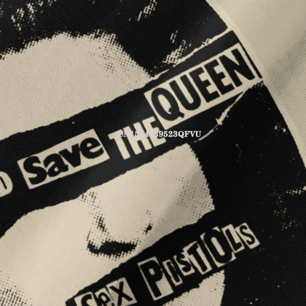 Sex Pistols T Shirt God Save The Queen T-Shirt Male Vintage Print T-Shirt Homme Oversized Anime Tshirt Men Low Price Brand