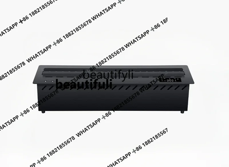 x1Intelligent 3d atomizing fireplace living room TV cabinet decoration ultra-thin embedded simulation flame wall furnace