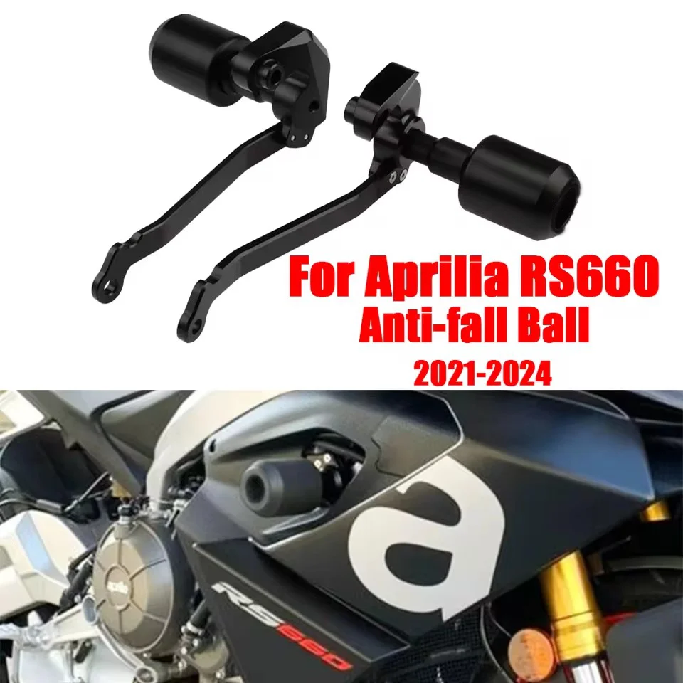 

Motorcycle CNC Frame Sliders Protector Guard Fairing Crash Pad Falling Protection Frame Slider For APRILIA RS660 21-23