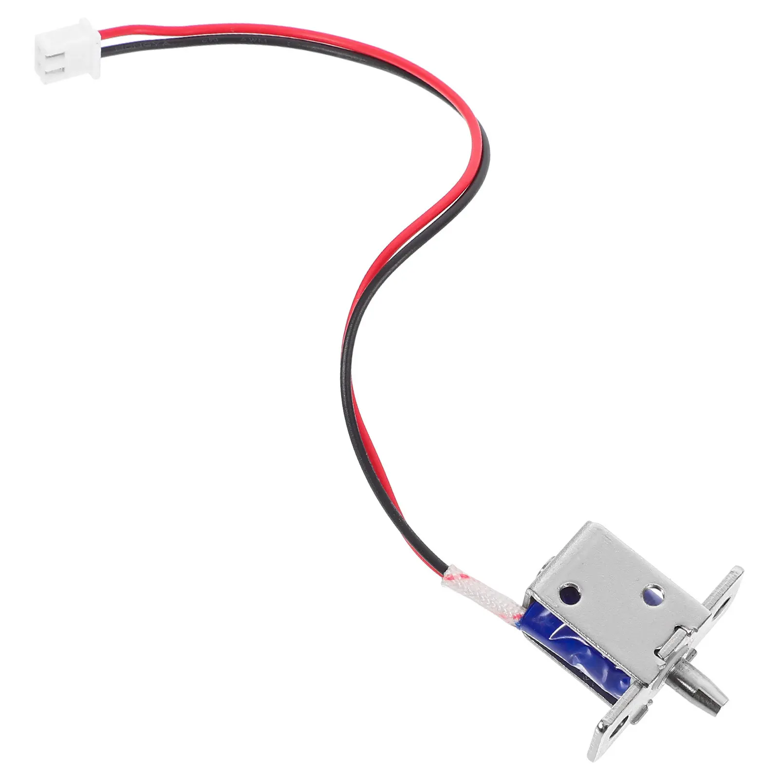 

Push Pull Type Mini Solenoid Lock 4.5mm Stroke Electric Magnetic Lock for Cabinet Doors Drawers Tongue Down Slim Design 12V