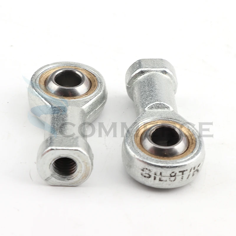 1 Pair 6mm/8mm Left&Right Hand Thread Steering Tie Rod Ends kit Ball Joint Fit For 49cc 50cc Mini ATV Go Kart Buggy Quad Parts