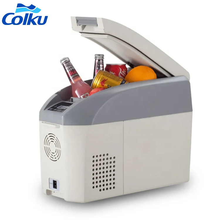 

10L Outdoor Camping Dc 24v Car Portable Fridge Freezer Mini Refrigerator 12v Car Armrest Fridge