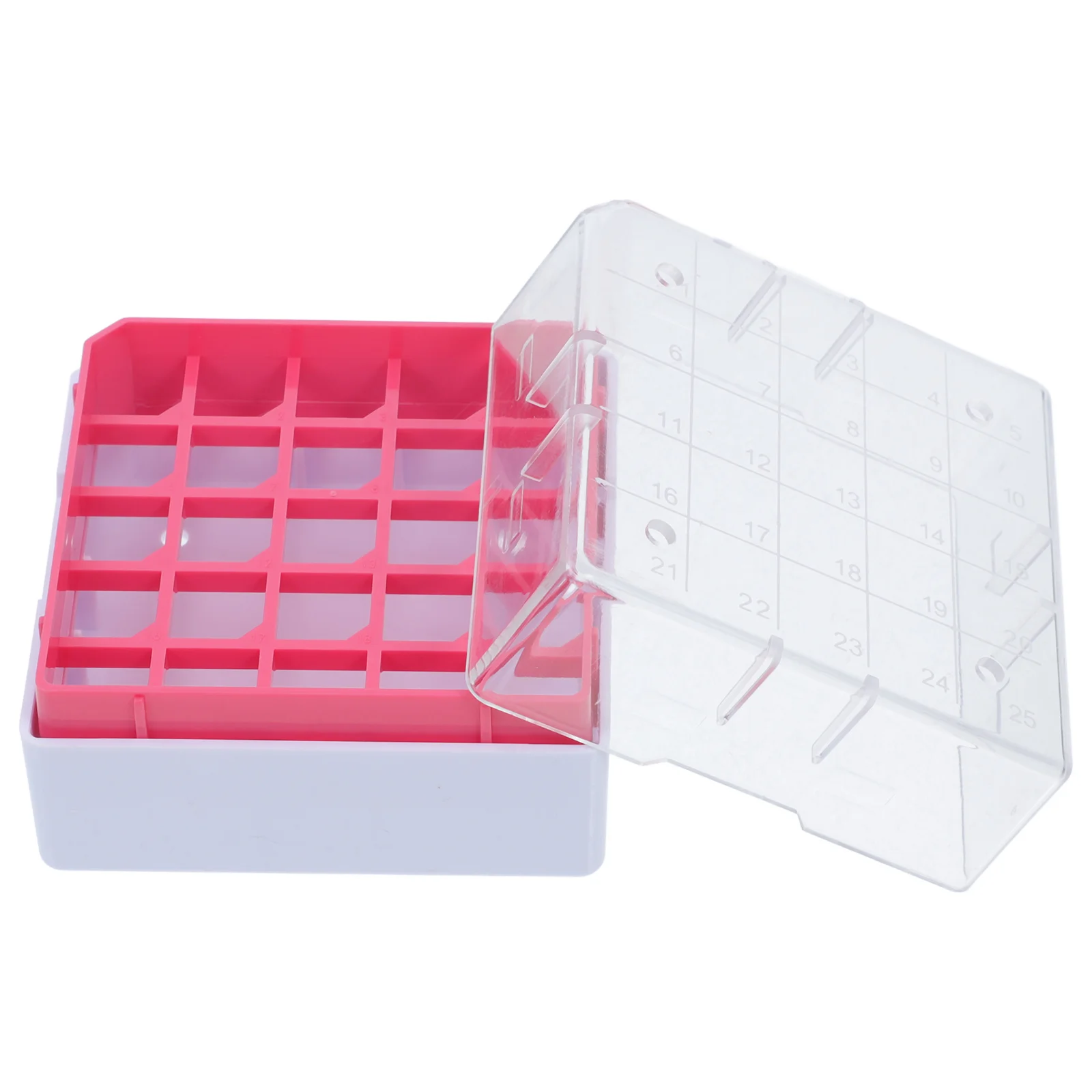 

Cryogenic Container Plastic Freezer Box for Lab Multicompartment Vial Cryovial Storage Box Freezer Storage Laboratory Sample