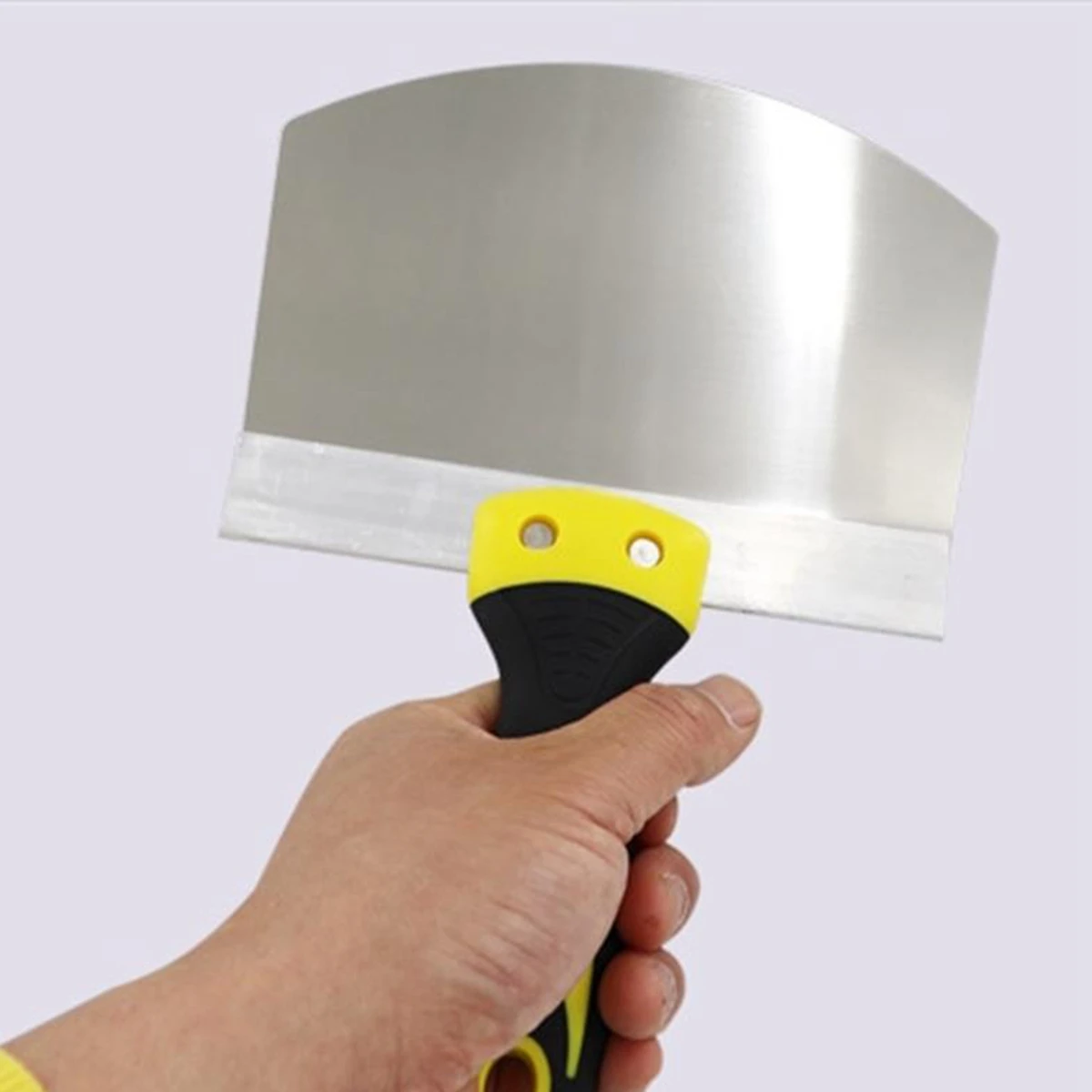 

A68P-Stainless Steel Wall Paint Plaster Shovel Putty Knife Scraper Blade Paint Feeder Filling Spatula Construction Tools