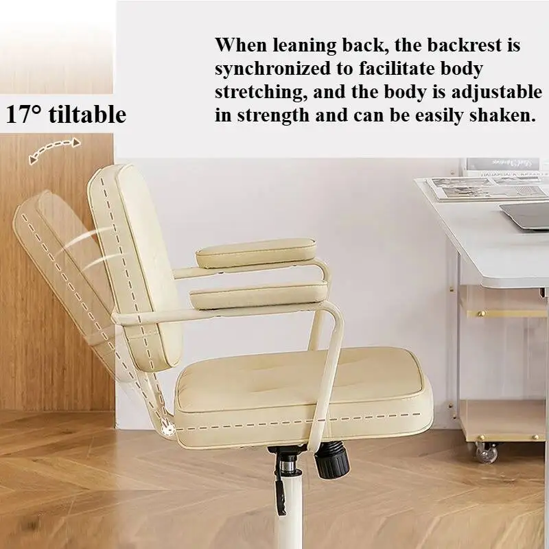 

Компьютерное кресло для дома, удобное офисное кресло для длительного сидения, учебное кресло со спинкой, кресло для общежития, подъемное кресло для макияжа, мебель