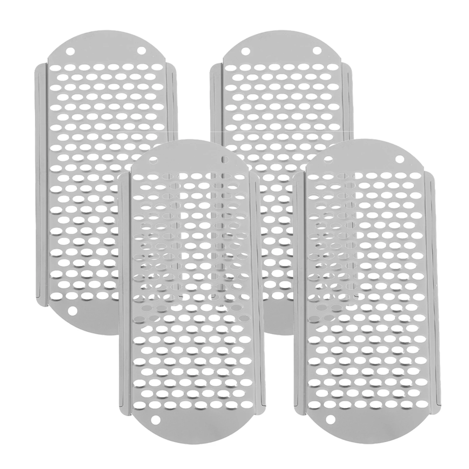 4 قطعة ملف القدم للبشرة الميتة دليل الكالس مزيل الفولاذ المقاوم للصدأ باديكير أداة العناية بالقدم الجافة متصدع كعب مكشطة #2