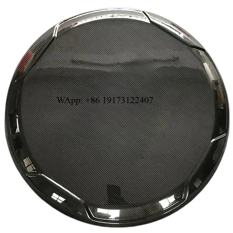 

For G-Class W464 G500 G63 Upgrade Dry Carbon Fiber Top Style Spare Tire Cover