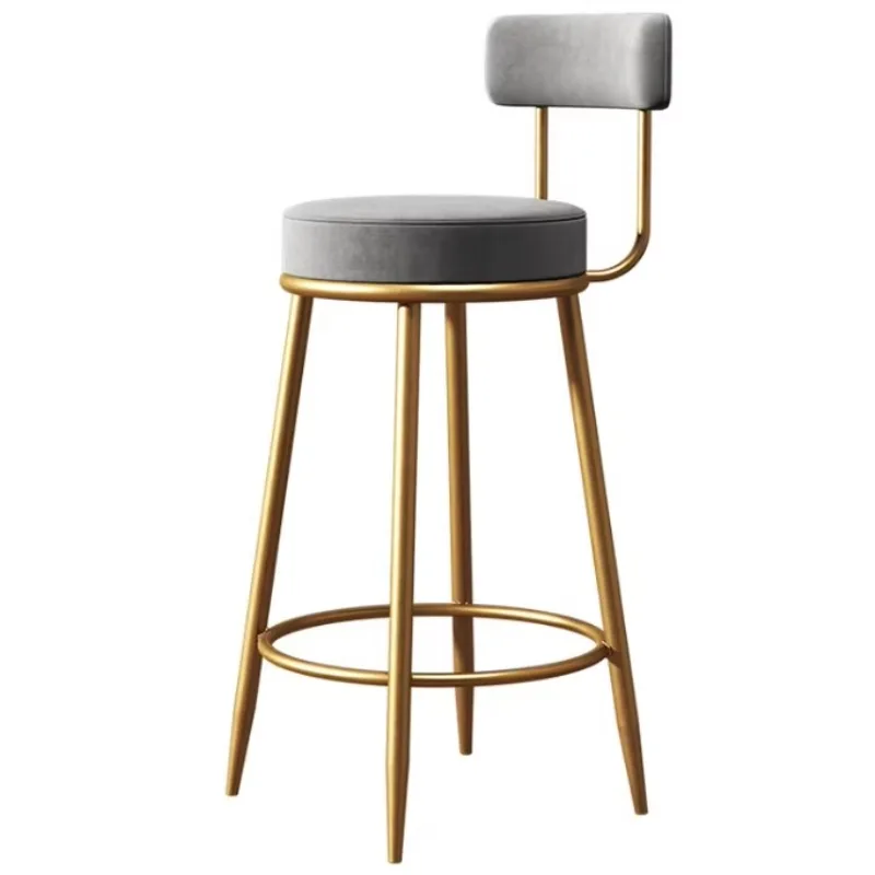 

Leisure Comfortable Fashion Bar Furniture Vintage Industrial Restaurant Dining Bar Metal Chair Modern Bar Stools Kitchen Chairs