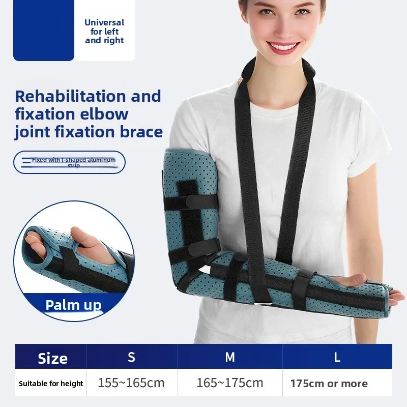 TFCC Wrist Brace with Elbow Support, Forearm Splint for Fracture & Sprain Rehabilitation