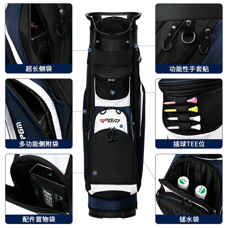 PGM 2PCS Golf Bags Portable Gun Bag and Lightweight Standard Club Bag QB158+QIAB027
