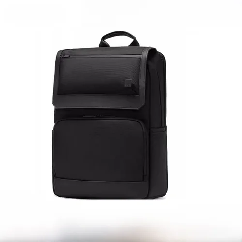 Samsonite 남성용 세련된 캐주얼 대용량 배낭 더블 숄더 백 통근 가방 QE6 수직 사각형 폴리 에스터 안감 