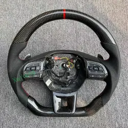 For MG MORRIS-GARAGE ZS GS HS MG3 MG5 MG6 100% Real Carbon Fiber Car Steering Wheel