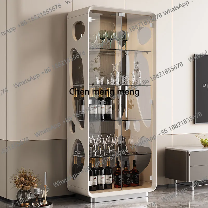 Living Room Wine Cabinet New Figure Display Creative Accent Wine Cabinet Household Light Luxury Bar Furniture