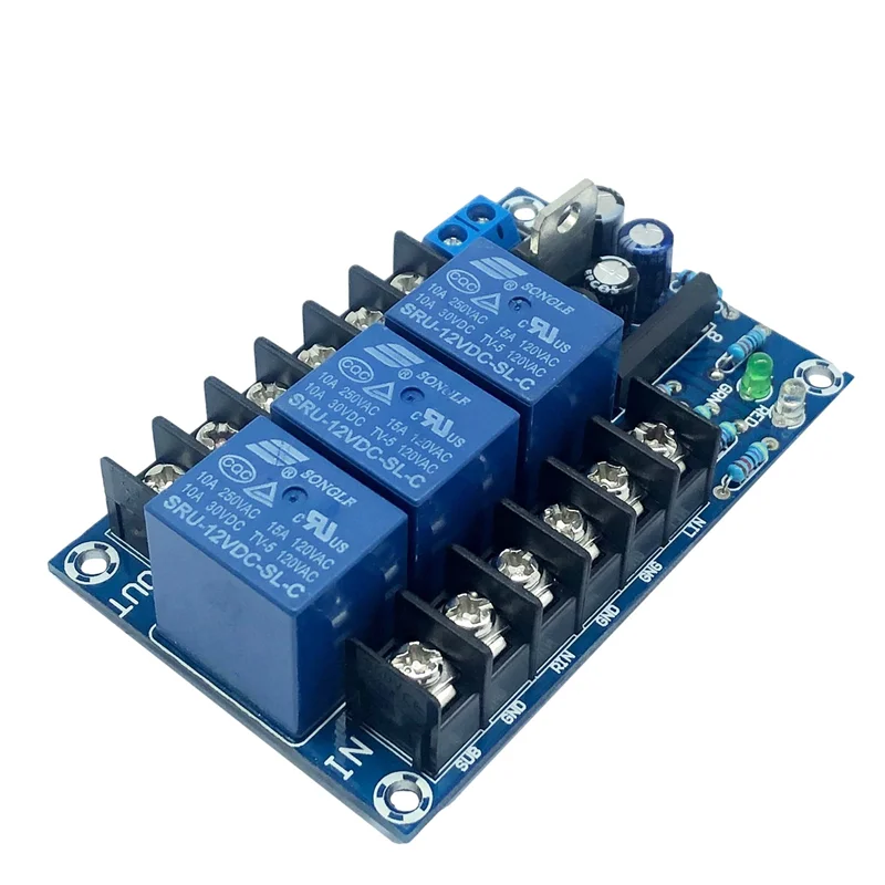 

Speaker Protection Board For Three-Channel Power Amplifier Board, Support Subwoofer BTL