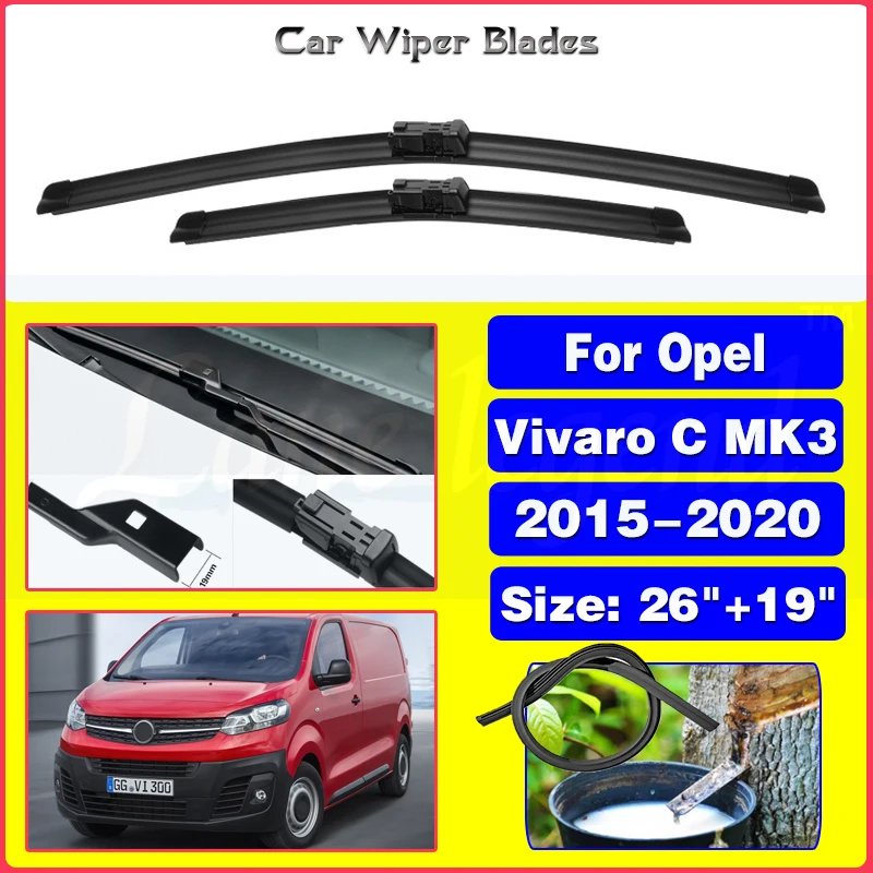 2PCS For Opel Vivaro C MK3 2015-2020 26