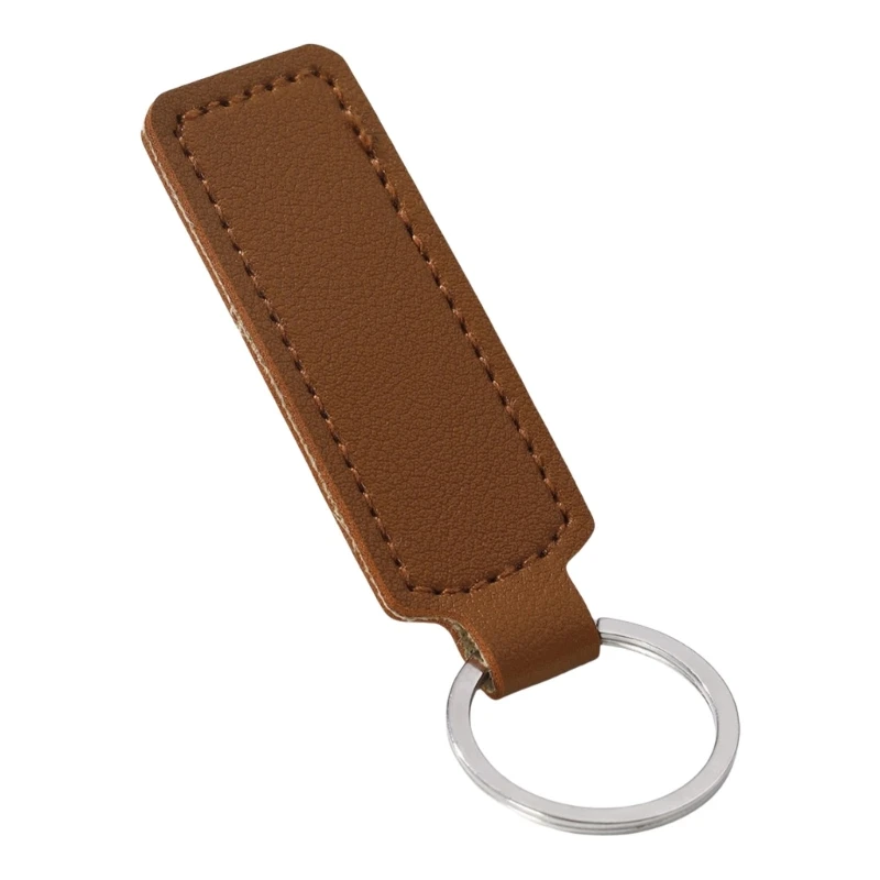 

Modern Holder Keyring PU Leather Design Compact Carry Solution Water Resistant For Cycling Hiking Commuters