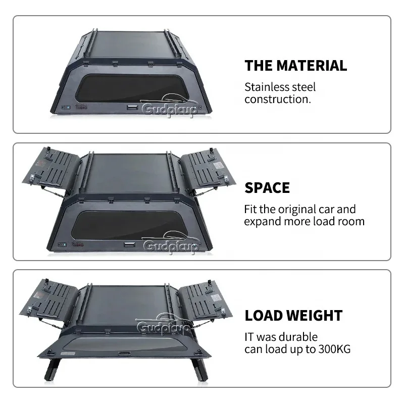 Beneficio Retrac Tonneau cubierta para Ram 1500 camión de aluminio dosel Topper Camper Hardtop para ala de camioneta