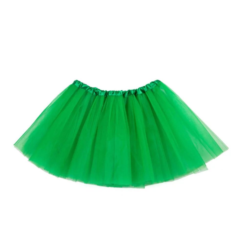 Tutu Skirt 3 Layers Ballet Dressing Up Kids Tutu Skirt for Girls Party Costume Favor (Light Green) tutu skirt for ballet