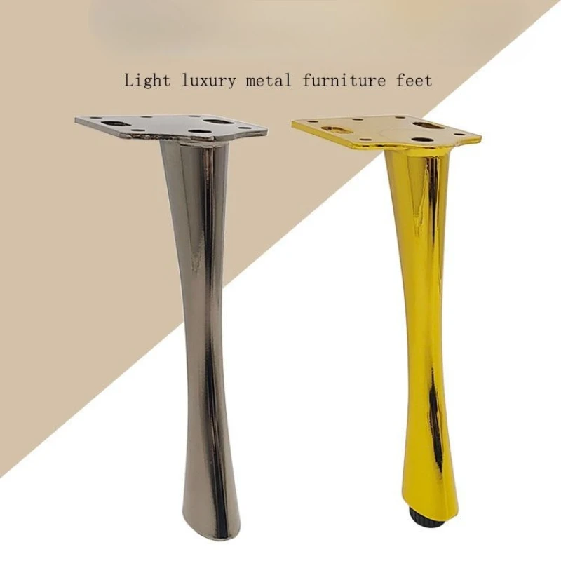 Light Luxury New Gold TV Cabinet Feet Leg, Sofa Table and Chair Legs Support Foot Coffee Table Legs,furniture Hardware
