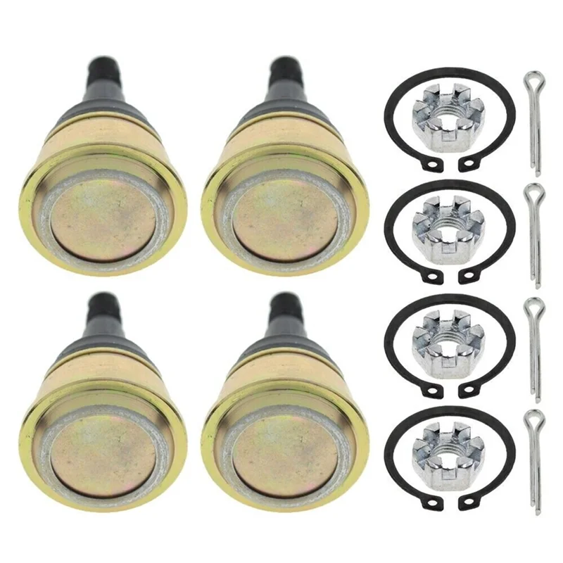 

For Grizzly YFZ450 YFZ450R YFZ450X YFM700R YFM660R 5LP-23579-00-00 4Pcs ATV Lower Ball Joints Kit 5LP235790000