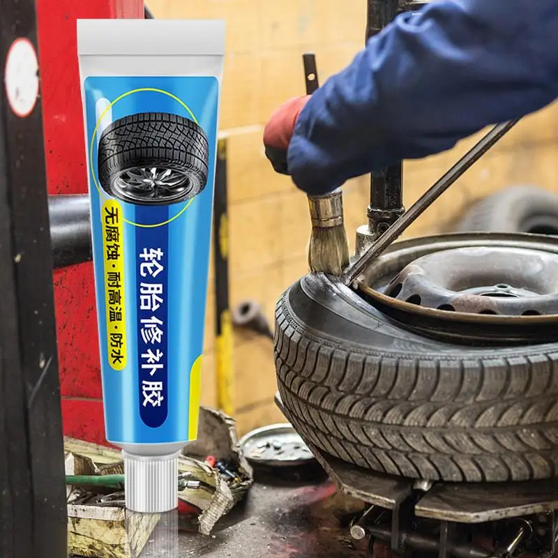 Mighty Tire Repair Glue Car Bicycle Motorcycle Tire Repair Glue Car Tire Sole Repair Instant Glue Multi-purpose Super Glue