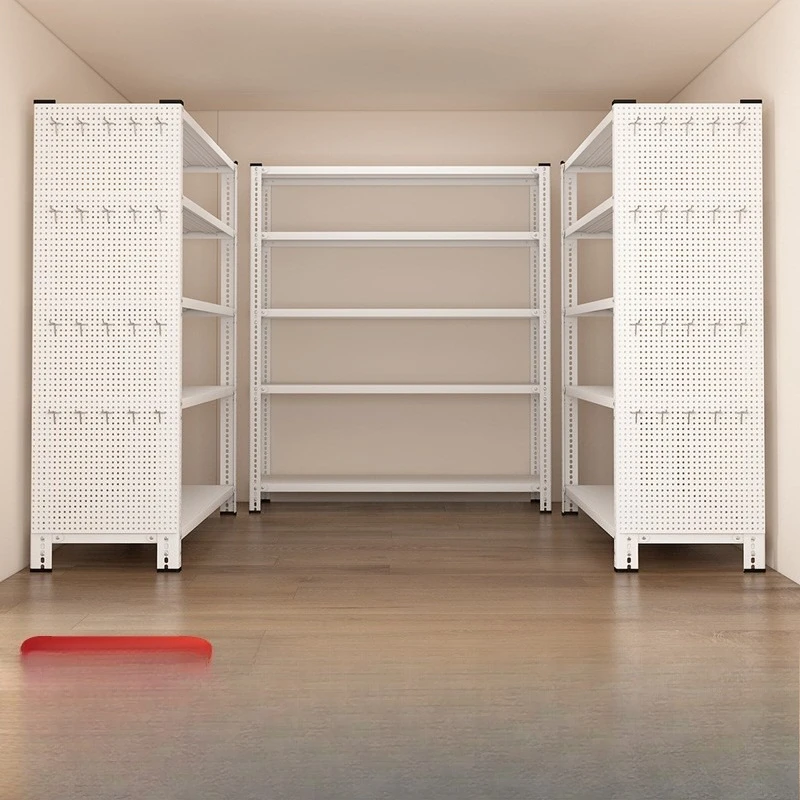 Shelves with Holes and Plates Household Shelves Multi-layer Floor