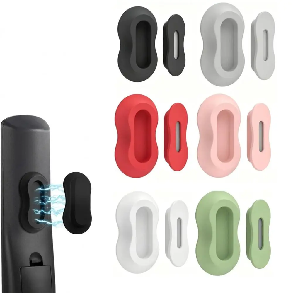 No Drill Remote Control Holder Self-Adhesive Upgraded Wall Mount Organizer Wall Mounted Magnetic Design Magnetic Holder