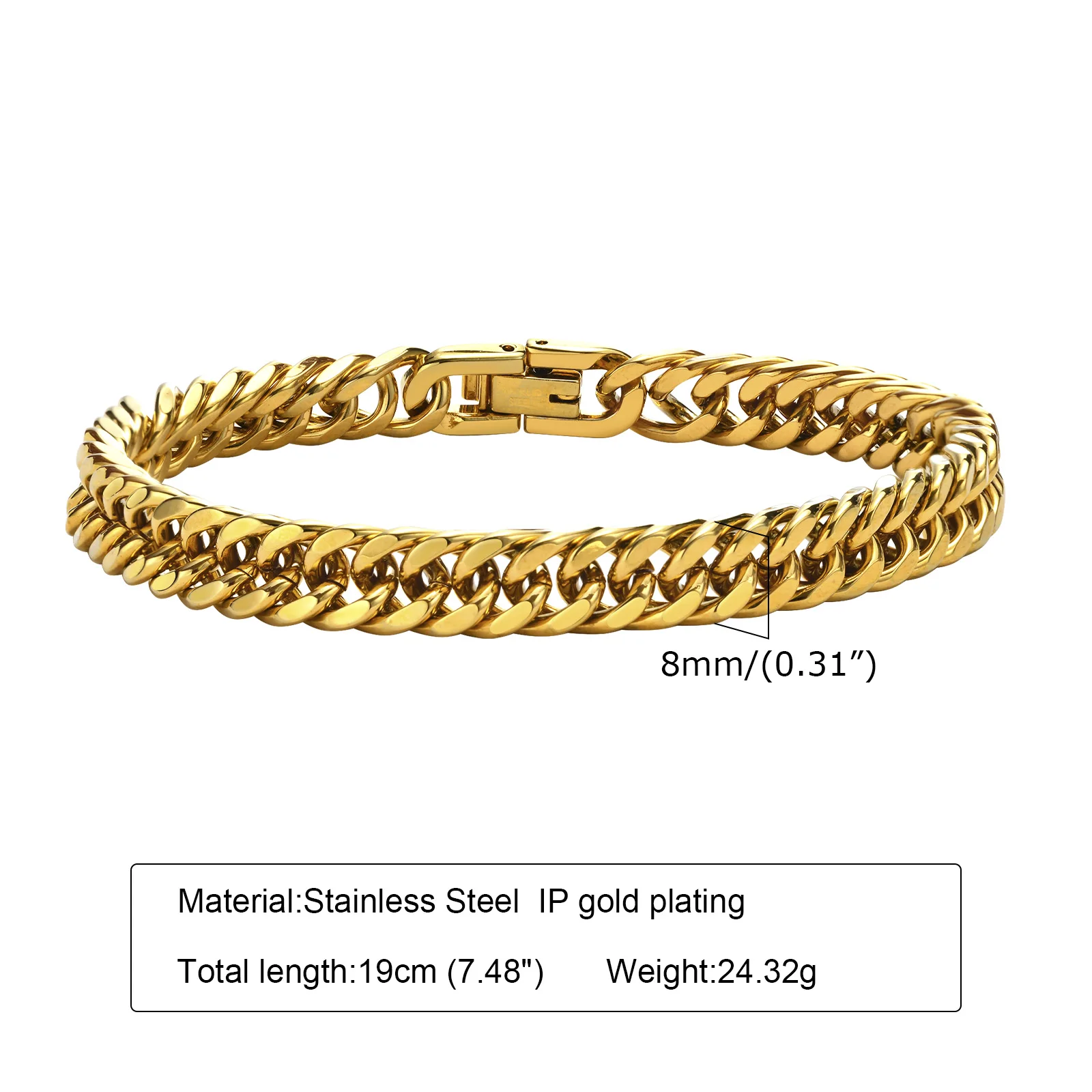 Thumbnail 3 - #67 Cheapest Chain Link Bracelets Deals You Can Get