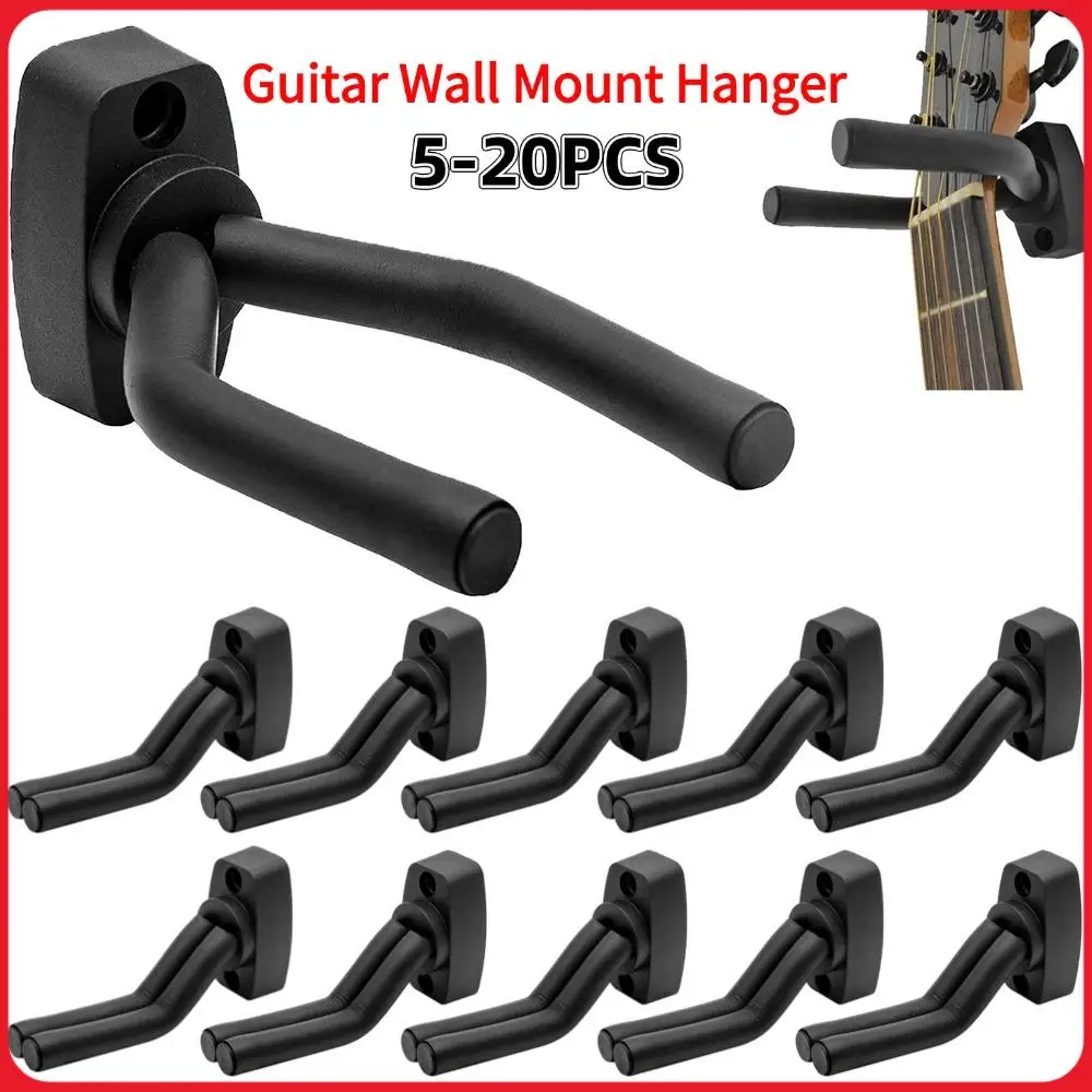 5-20 stücke Gitarre Halter Wand Halterung Ständer Metall Teile Zubehör Instrument Display Rack für Akustische Gitarre Haken Wand aufhänger