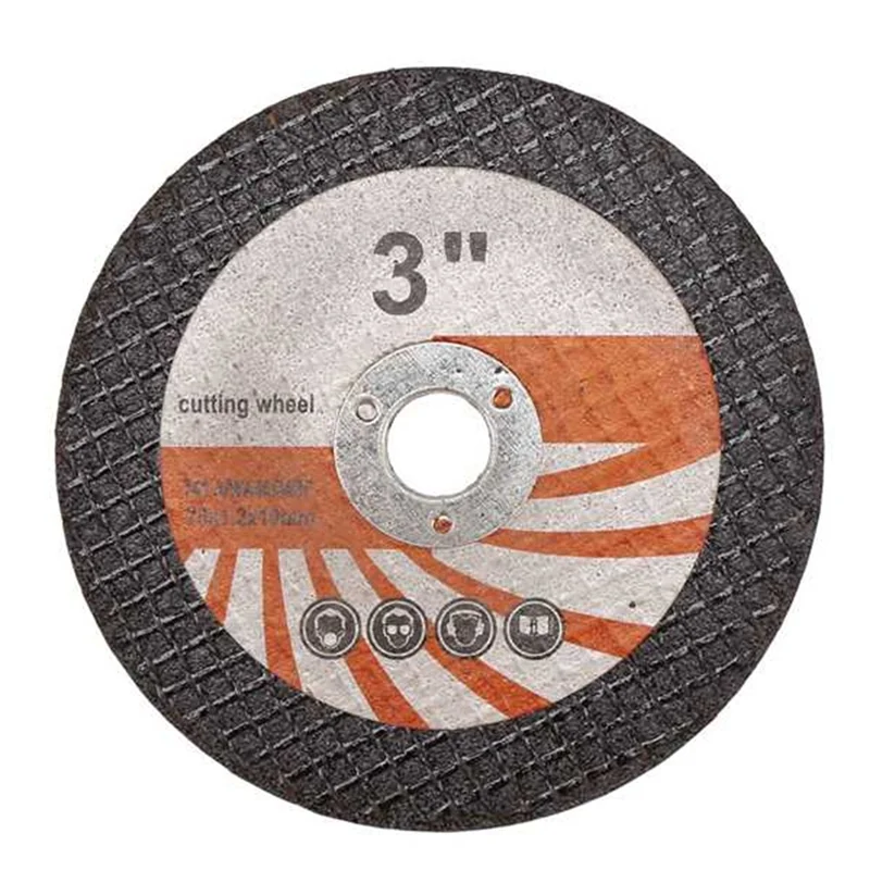 

BYBS-50PCS 75Mm Mini Cutting Disc Circular Resin Grinding Wheel For 10Mm Bore Angle Grinder Wood Tile Cutting Disc Power Tool
