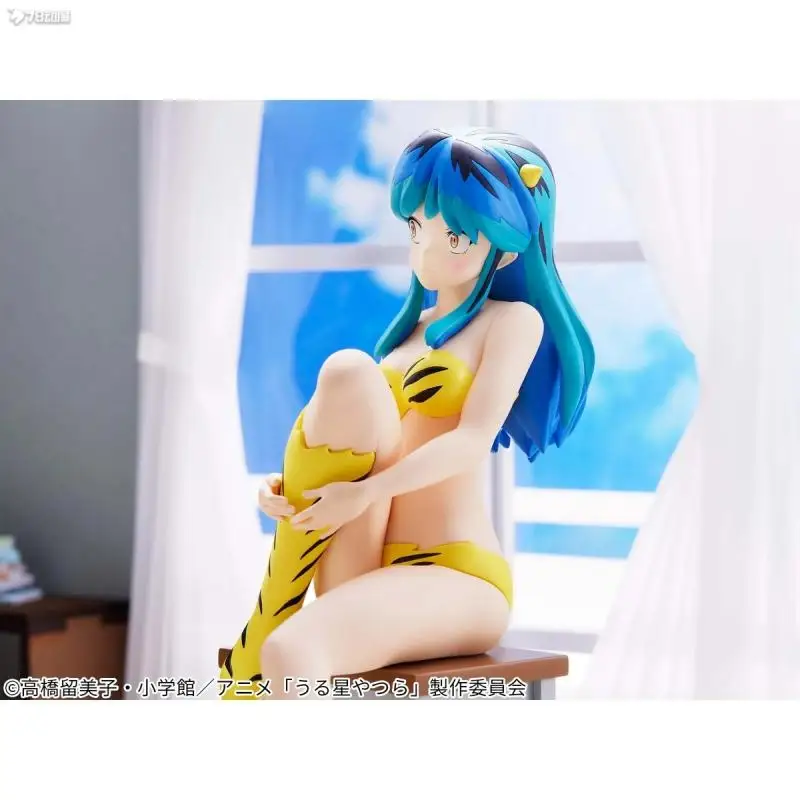 Figurine à collectionner Bandai Banpresto Urusei Yatsura Relax Time Lamu Anime figurines modèle Original décoration ornements jouet
