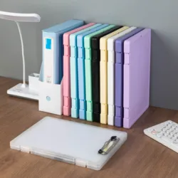 Multi functional A4 contract folder, student test paper folder, folder supplies, PP data storage box, large capacity