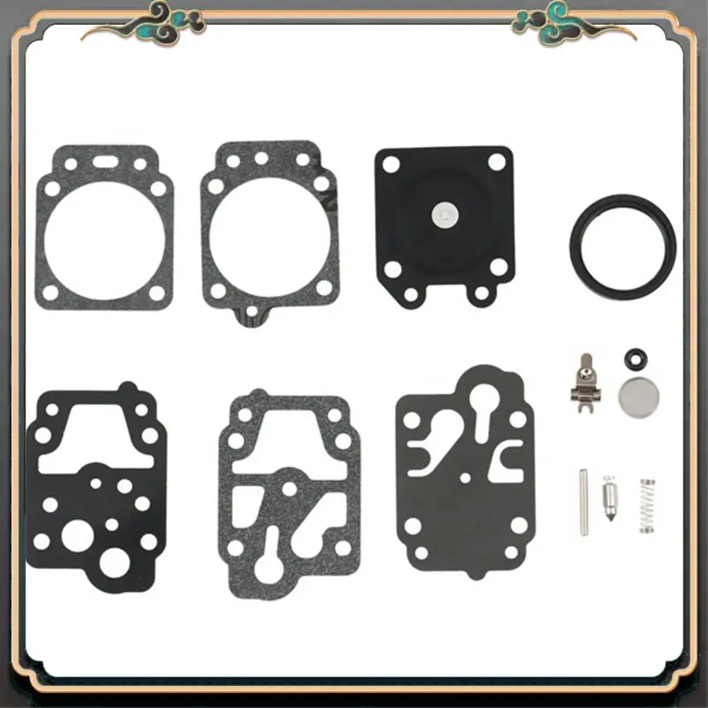 

M45K-5Sets Carburetor Repair Rebuild Gasket Needle Kit For Walbro K20-WYJ Echo Toro Ryobi Honda Homelite Trimmer