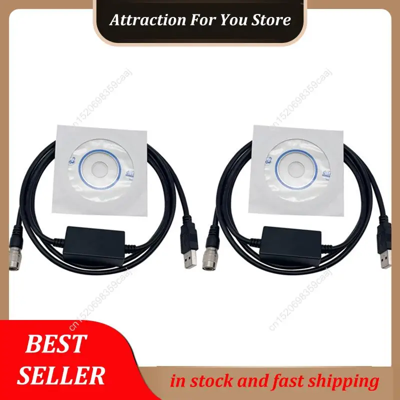 حار بيع 2 قطعة جديد تحميل البيانات كابل يو اس بي لمحطات نيكون مجموع 6 دبوس كابل نيكون NPL 352 / DTM 522 / DTM 322 / DTM552 Par #1