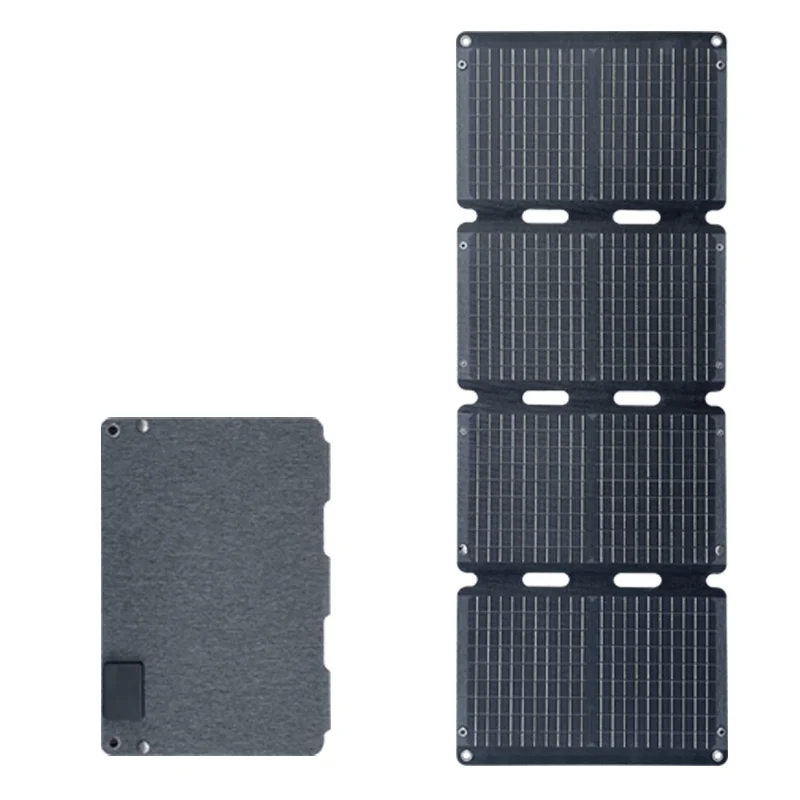 In Stock 65W 110W Portable Foldable Folding Solar Panel for Outdoor Camping Power Station Generator